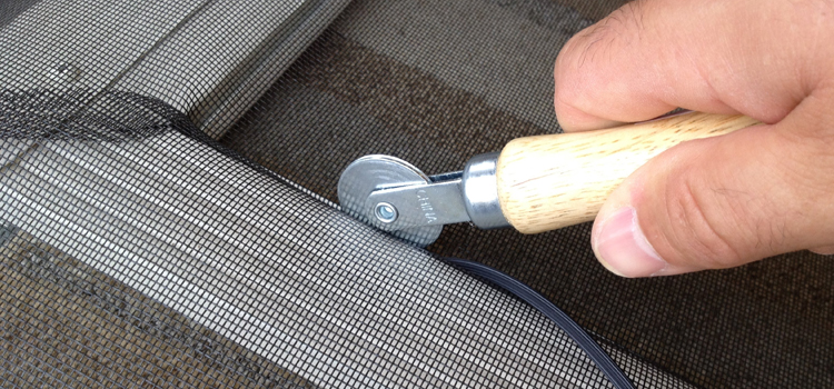 metal screen door repair in Naples